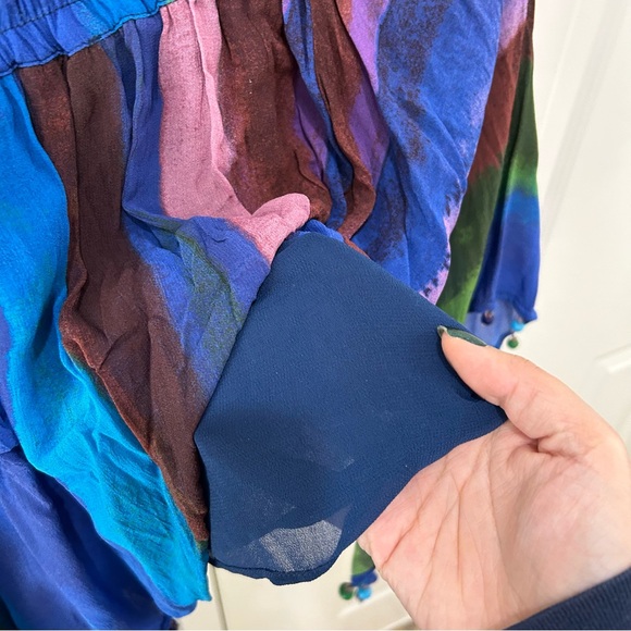 NWOT Zara Beaded asymmetrical Skirt - Picture 7 of 7